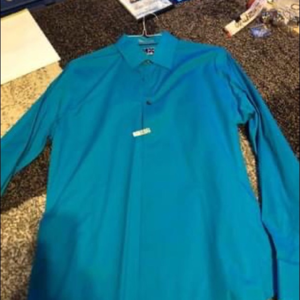 Express 1XM Fitted Dress Shirt